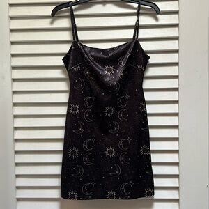 Celestial Moon and Stars Dress